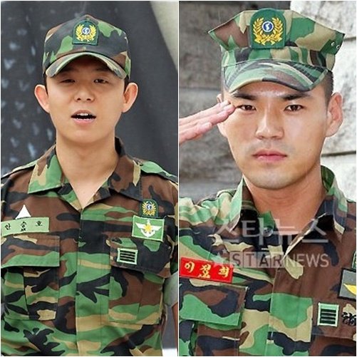 토니안(왼쪽)과 이정 ⓒ머니투데이 스타뉴스