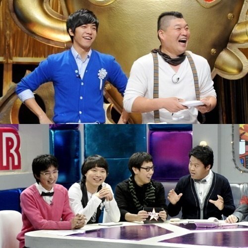 SBS '강심장'(위)와 MBC '황금어장-라디오스타'