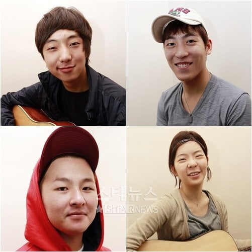 강승윤 존박 장재인 허각(맨 위 좌측부터 시계방향)ⓒ류승희인턴기자<br /><br />

