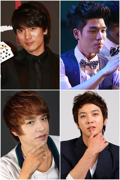 사진 왼쪽 위부터 김민준, 창민, 정용화, 사이먼디
