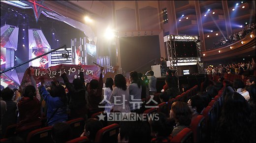 '슈퍼스타K2' 생방송 현장ⓒ류승희 인턴기자