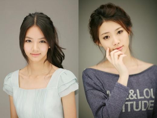5인조 걸그룹 걸스데이 새 멤버 혜리(왼쪽)과 유라 ⓒ드림티엔터테인먼트 제공