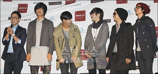 하현곤, 노민혁, 오종혁, 에반(오종혁), 우연석, 김상혁(사진 왼쪽부터) ⓒ류승희 인턴기자 