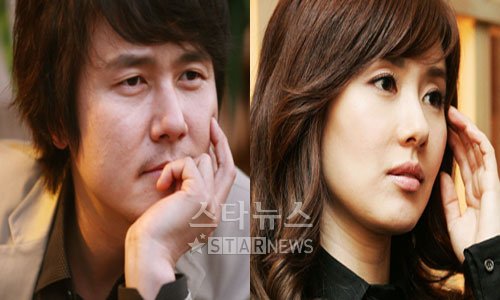 감우성(왼쪽)과 김지수 ⓒ사진=임성균 기자