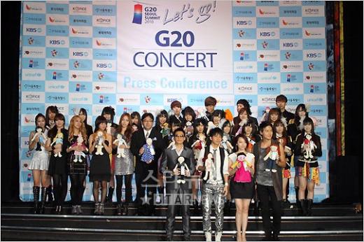 '2010 아시아송 페스티벌 출연진들ⓒ임성균 기자