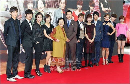 MBC 새 일일시트콤 '몽땅 내 사랑' 출연진 ⓒ양동욱 인턴기자
