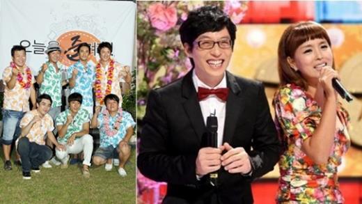 MBC '일요일 일요일 밤에'의 코너 '오늘을 즐겨라'(왼쪽)와 '유재석 김원희의 놀러와' 