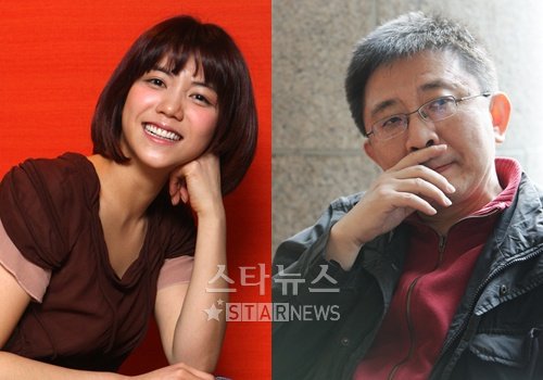 김옥빈(왼쪽), 장률 감독ⓒ머니투데이 스타뉴스