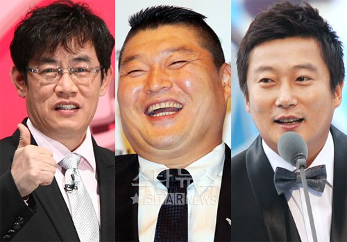 이경규 강호동 이수근(왼쪽부터) ⓒ머니투데이 스타뉴스