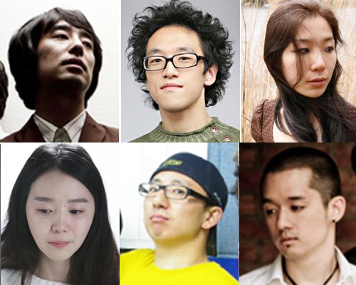 와이낫 주몽, 스윗소로우 성진환, 오지은, 디어클라우드 용린, 타카피 김재국, 소이(사진 위 왼쪽부터 시계방향으로)