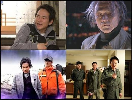 (왼쪽부터 시계방향)MBC '지붕뚫고 하이킥', SBS '자이언트' 출연모습, MBC '폭풍의 연인' 예고편  