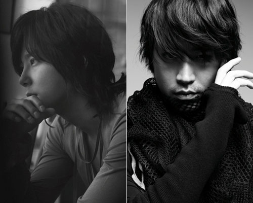 가수 신혜성(왼쪽)과 에릭.<사진제공=더제이스토리>