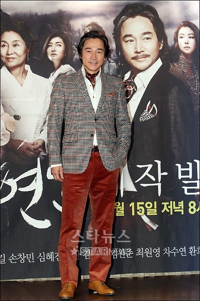 MBC '폭풍의 연인' 제작발표회에 참석한 정보석 ⓒ사진=임성균 기자