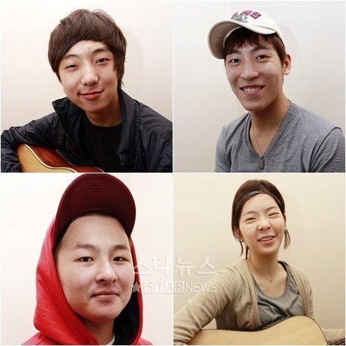 강승윤 존박 장재인 허각(왼쪽 위부터 시계방향) ⓒ류승희인턴기자