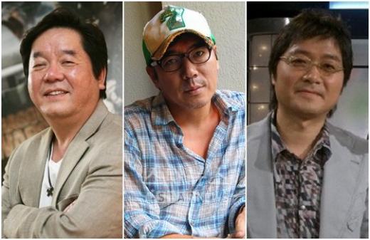 사진 왼쪽부터 심형래, 김지운, 강제규 ⓒ머니투데이 스타뉴스