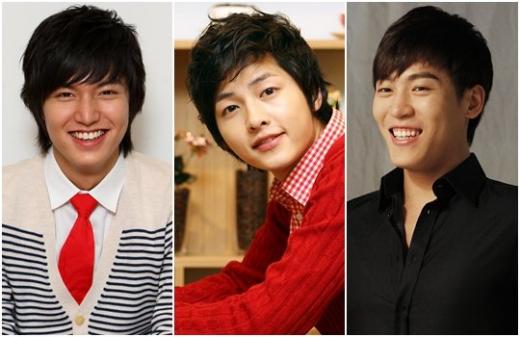 사진 왼쪽부터 이민호, 송중기, 존박 ⓒ머니투데이 스타뉴스