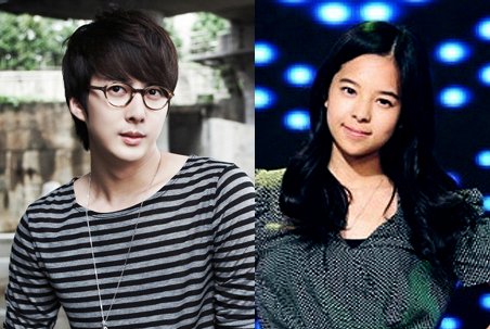 김형준(왼쪽)과 김소정