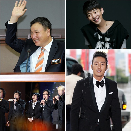 허정무 유아인 장혁 '무한도전'ⓒ머니투데이 스타뉴스