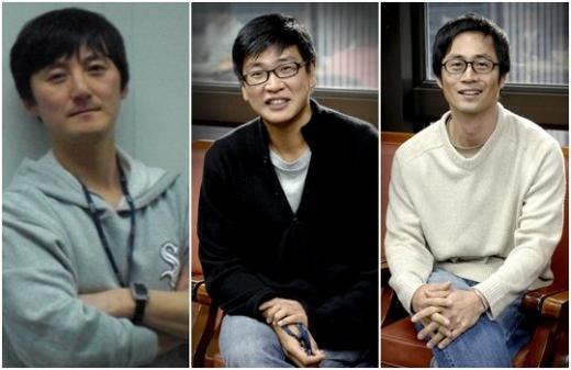 사진 왼쪽부터 박현석, 김진만, 김현철 PD