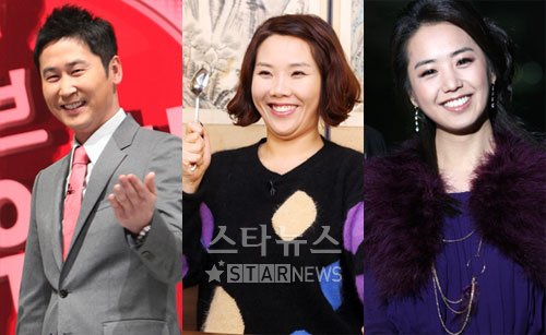 신동엽 신봉선 이지애(왼쪽부터) ⓒ머니투데이 스타뉴스
