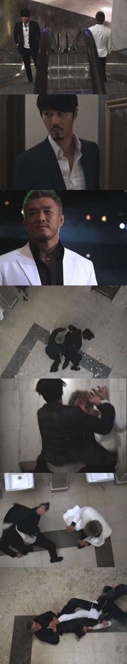 '아테나' 속 차승원 추성훈의 액션신