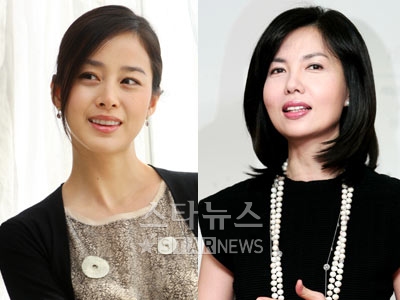 배우 김태희(왼쪽)와 방송인 백지연.ⓒ머니투데이 스타뉴스