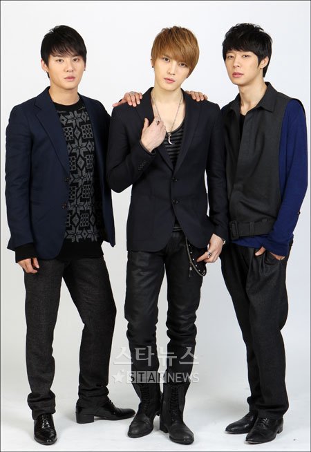 그룹 JYJ의 준수, 재중, 유천 ⓒ이명근 기자