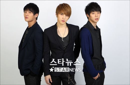 그룹 JYJ의 준수 재중 유천(왼쪽부터) ⓒ이명근 기자