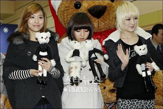 걸그룹 미쓰에이의 페이, 민, 지아(왼쪽부터) ⓒ류승희 인턴기자