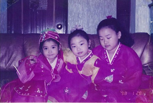 가수 아이유의 어린 시절 사진 ⓒ머니투데이 스타뉴스