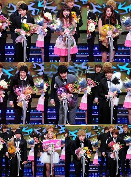 30일 SBS연예대상에서 SBS예능뉴스타상을 수상한 10인 <사진제공=SBS>