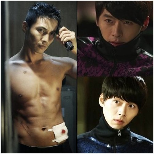 원빈(왼쪽)과 현빈