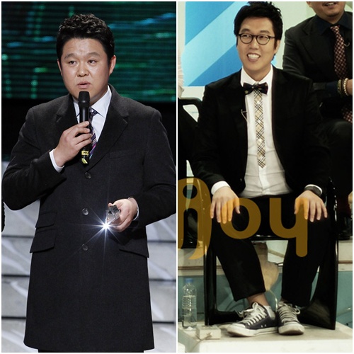 김구라(왼쪽), 김영철 ⓒ머니투데이 스타뉴스 류승희 인턴기자, KBS JOY