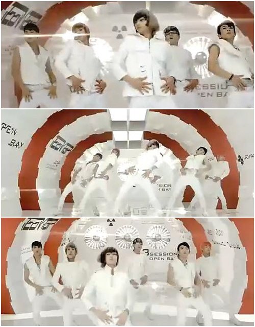 틴탑의 '까도남 춤' <화면캡처='수파 러브' 뮤직비디오>