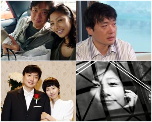 故장진영과 남편 김영균씨.(사진출처='MBC스페셜' 홈페이지)
