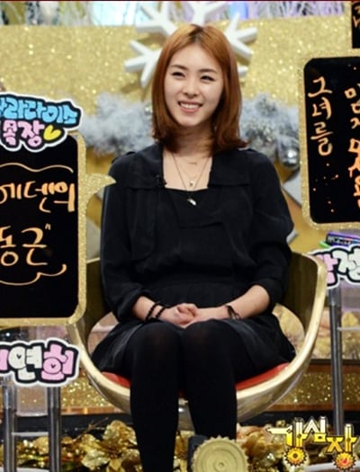 SBS '강심장' 녹화에 참여한 배우 이연희 ⓒSBS제공