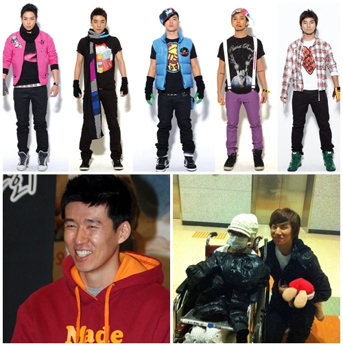 빅뱅, 대성·정은양, 션 (위부터 시계뱡향으로) 출처=YG엔터테인먼트, 각종 인터넷 포털사이트, 임성균 기자@
