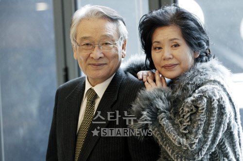 배우 이순재, 윤소정 ⓒ류승희 인턴기자