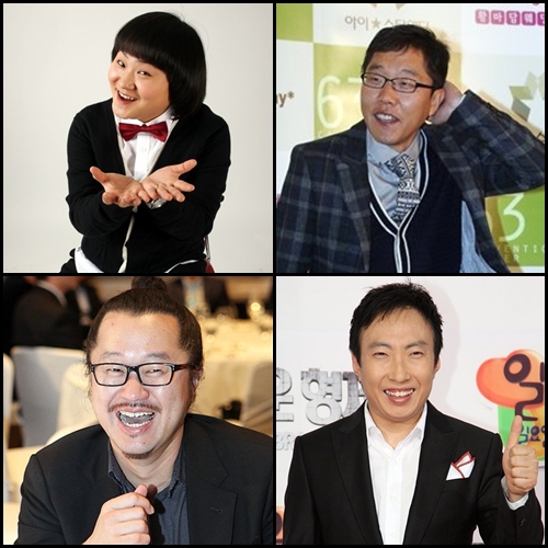 김신영 김제동 박명수 지상렬(왼쪽 위부터 시계방향) ⓒ머니투데이 스타뉴스
