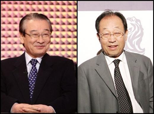 이순재(왼쪽)과 신구 