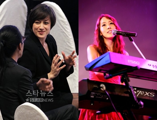 박칼린(왼쪽)ⓒ양동욱 인턴기자,김정은