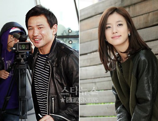 배우 황정민(왼쪽)과 한효주 ⓒ머니투데이 스타뉴스