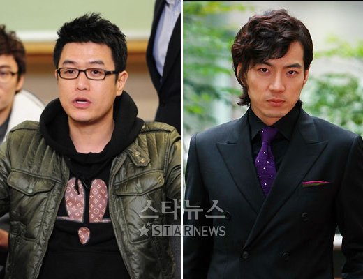 개그맨 김대희(왼쪽)와 배우 송일국 ⓒ임성균 기자