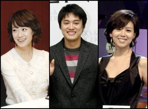 (왼쪽부터)문지애, 오상진, 손정은 아나운서