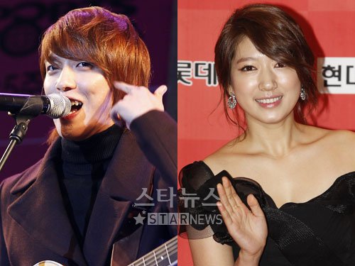 정용화(왼쪽)와 박신혜 ⓒ머니투데이 스타뉴스