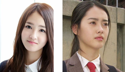 수이(왼쪽)과 고아라 <사진=예당엔터테인먼트 제공>
