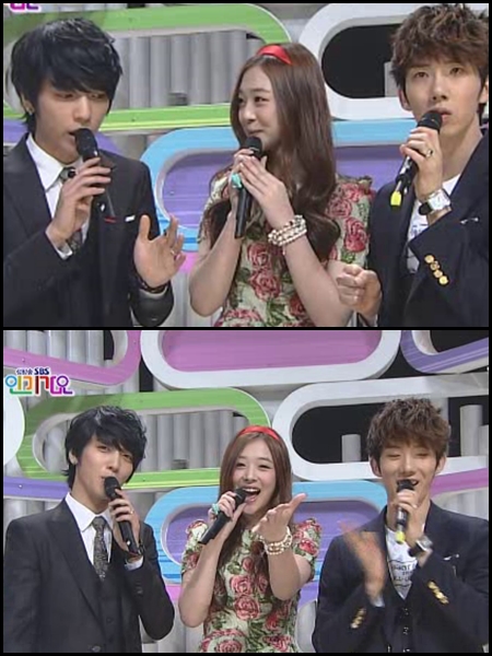 ⓒSBS '인기가요' 방송 화면