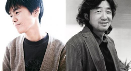 노희경 작가(왼쪽)과 김규태 PD