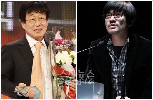 가수 김창완(왼쪽)과 장기하 ⓒ머니투데이 스타뉴스