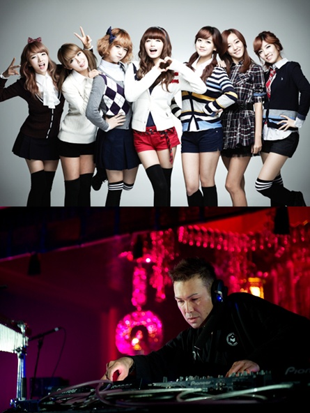 레인보우(위)와 다이시 댄스